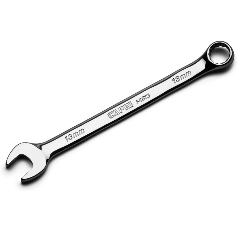 Capri Tools مفتاح ربط كومبينيشن 13 مم من كابري تولز، 12 نقطة، مقياس متري، كروم (1-1313) - Image 1